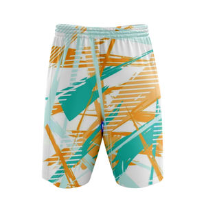 Short de bain imprimé par sublimation pour hommes, maillot de bain, pantalon de plage, maillot de bain écologique - Product Image 2
