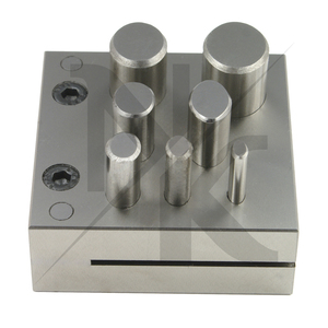 High Quality Stainless Steel Oval Jewelry Disc Cutter Set 7 Punch Precision Metal Forming <b>Tool</b> Professional Silversmithing - Product Image 2