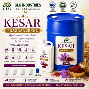 Huile parfumée Kesara pressée à froid 100% pure, riche en safran, inspirée de l'arôme du safran, pour savons, bougies, cosmétiques, détergents, encens - Product Image 1