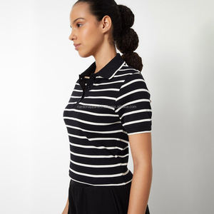 Nardon Apparel, Venta al por Mayor, Personalización de Polos para Mujer, Material Elástico en 4 Direcciones, Estilo Casual, Color Sólido, Polo Sublimado - Product Image 4