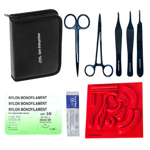 Medical Student <b>Suture</b> <b>Kit</b> Stainless Steel Dissection and <b>Suture</b> Practice <b>Kit</b> for Surgery Anatomy Training with Complete Medical - Product Image 1