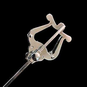 Support de lyre en acier inoxydable poli pour tuba/euphonium - Product Image 4