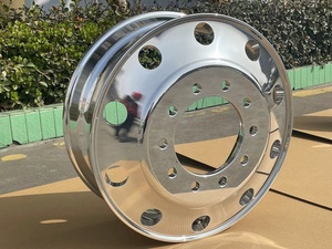 Rines de Aluminio Pulido de Alta Calidad para Camión, <span class=keywords><strong>10</strong></span> Orificios, 22.5x11.75, Aleación de Aluminio 22.5 - Product Image 4
