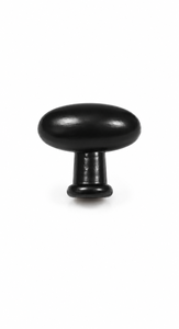 Black Iron Oval Modern Cabinet Knob Matte <b>Door</b> <b>Handle</b> Furniture <b>Pull</b> for Living Room Wardrobe Drawer Cupboard - Product Image 3