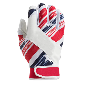 Guantes de Bateo de Béisbol/Sóftbol Personalizados para Hombre, de Cuero y Goma, Modelo TS-BBBG-3322, Talla XXL, Colores y Tallas Personalizables, Transpirables, con Cierre de Velcro - Product Image 5