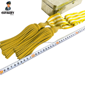 Fajas de hombro de color dorado y blanco para accesorios de uniformes Fajas de nueva llegada al mejor precio de CAVALRY SKT COMPANY - Product Image 5