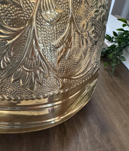 Meilleures ventes : Jardinières et pots de fleurs en métal doré, décoratifs et économiques pour la maison, prix de gros, avec fabrication - Product Image 5