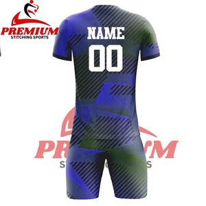 Tela Transpirable OEM de Primera Calidad para Hombre, Camiseta de Fútbol de Calidad Superior, Manga Personalizada con Logotipo, Color Sólido, 100% Poliéster - Product Image 2