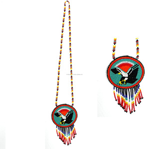 Collar de mariposa con cuentas de semillas chapadas en oro de alta calidad, colgante geométrico étnico/bohemio tradicional con cuentas, regalo romántico para joyería - Product Image 6