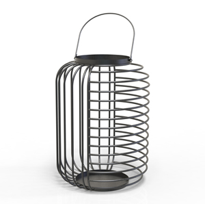 Iron Wire Candle <b>Lantern</b> with Handle Heat Resistant Metal <b>Hurricane</b> Holder for Home Decoration Indoor Outdoor Use - Product Image 5