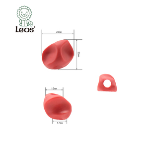 Mềm TPE đa màu bút chì nhỏ Grip Set leos' thương hiệu bút chì điều khiển dạng chữ viết tay tư thế chỉnh thiết bị cho trẻ em - Product Image 2