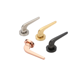 Luxury Brass Door <b>Handle</b> Set with Mortise <b>Lock</b> | Elegant Lever <b>Handles</b> for Interior Doors | Hardware for Home,Office & Hotel Use - Product Image 1