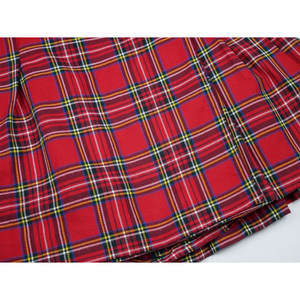 Minifalda roja a cuadros estilo kilt Royal Stewart, pantalones cortos punk para mujer con hebilla de cuero, conjunto de falda. - Product Image 4