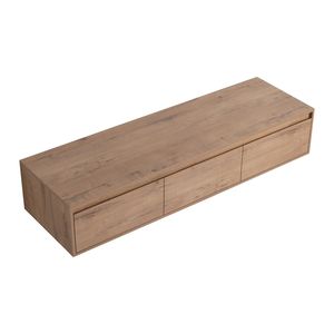 60\" Bathroom Vanity Cabinet with Soft Close Drawer <b>Float</b> Mounting Design-Exclusive Vanity Sink Not Included - Product Image 6