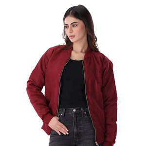 Blouson Bomber Femme en Matière de Qualité Supérieure, Nouvelle Collection 2026, Faible MOQ, Vêtement d'Hiver pour Femme - Product Image 1