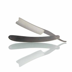 Professional Folding Shaving <b>Razor</b> Stainless Steel <b>Blade</b> Plastic Handle <b>Single</b> <b>Blade</b> Reusable Personal Grooming Tool barber tool - Product Image 1