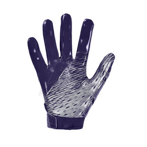 High Quality Leather Football Gloves Professional Custom Design Lightweight Eco-Friendly Adjustable Wrist Strap for Sale - Product Image 3