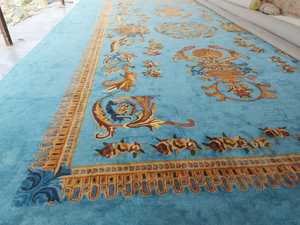 Alfombra de Lujo Moderna de Lana y Viscosa, Hecha a Mano, con Diseño Personalizado, de Pelo Alto y Bajo, para Sala de Estar y Uso en Hoteles - Product Image 4