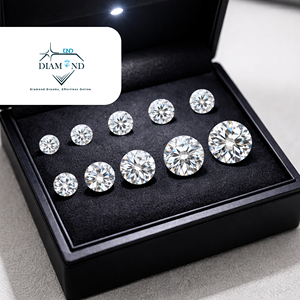 เพชรทรงกลมเจียระไนแบบ Ideal Cut น้ำหนัก 1.07 กะรัต สี D ความสะอาด VS1 เพาะเลี้ยงในห้องปฏิบัติการ ได้รับการรับรองจาก IGI - Product Image 4