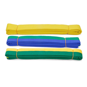 Cinturón de Karate para Entrenamiento de Artes Marciales, Cinturón de Algodón Resistente y Duradero, Cinturón de Color para Principiantes, Niños y Adultos, Equipo de Práctica de Karate - Product Image 4