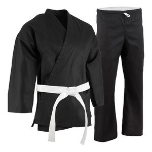 Vêtements d'arts martiaux en gros pour hommes, uniformes de judo et de karaté 100% coton, design personnalisable, impression, séchage rapide, respirant, service OEM - Product Image 5