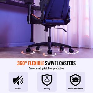 Base di Ricambio Universale per Sedia da Ufficio Resistente da 28 Pollici, Capacità di Carico Statico 2500 Libbre, Rotelle per Sedia da Scrivania - Product Image 4