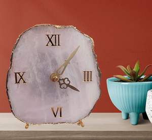 Horloge murale en résine artisanale de luxe, moderne, étanche, surdimensionnée, avec veilleuse, pour Pâques, mariage, retraite, Ramadan, décoration intérieure, salle à manger - Product Image 5