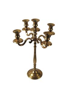 Luxury Candle Stand 3 Arms High Quality Candle Holder For Wedding Occasion Table Decoration Brass <b>Candelabra</b> Heat Resistance - Product Image 3
