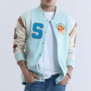 Blousons universitaires personnalisés pour hommes – Vente en gros – Hiver – Col montant – Fabricant OEM – Haute qualité – Imperméables et respirants - Product Image 1