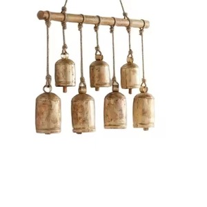 Campanas Colgantes Decorativas de Metal para Navidad, Adorno Festivo para Árbol, Decoración Navideña para el Hogar - Product Image 4