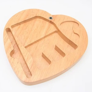 Heart Shaped Wooden Chopping Board With <b>Cheese</b> Knives And Marble Lid Multifunctional Serving <b>Set</b> - Product Image 2