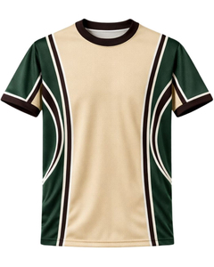 Men Beige Dark Green Brown Sport <b>T</b>-<b>Shirt</b> Shorts Set Breathable Quick Dry Gym Wear Athletic Running Training Activewear Color - Product Image 1