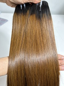 Trame de cheveux de haute qualité Ombre noir miel os de corps droit cheveux humains vietnamiens - Product Image 4