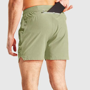 Shorts de sport d'été pour hommes, grande taille, logo personnalisé, non tissé, respirant, séchage rapide, haute qualité - Product Image 3