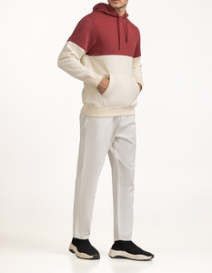 Nouveau design de sweat à capuche vintage pour hommes, effet usé, délavé soleil, avec patch brodé et délavé à l'acide - Product Image 3