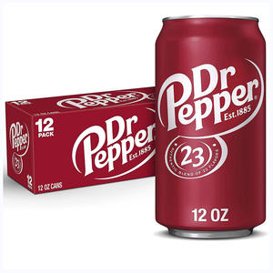 Refresco Dietético Dr Pepper 355 ml (Paquete de 6) / Refresco con Crema Dr Pepper Botellas de 12 oz / Lata de Refresco con Crema Dr Pepper / Todos los Sabores Disponibles - Product Image 4