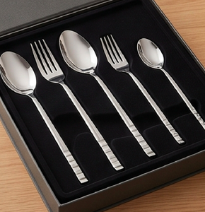 Modern Stainless Steel Flatware Set With <b>Mirror</b> Polish Handle Rust Resistant Cutlery For Wedding Occasion - Product Image 5
