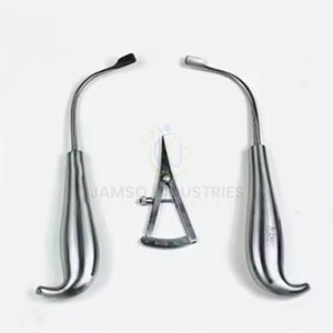 Instruments de chirurgie maxillo-faciale professionnels, construction durable, réutilisables, légers, certifiés CE, classe I, hôpital - Product Image 2