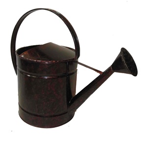 Regadera Redonda de Hierro en Oferta, con Adhesivos de Colores Variados, de Metal Esmaltado, para Plantas, Viveros, Jardín, Riego - Product Image 4