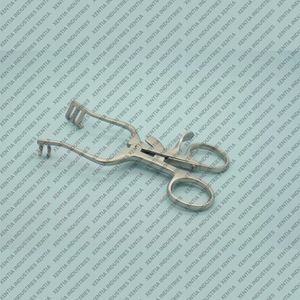 OR Grade Self-Retaining Weitlaner Retractor 4.5 with 2X3 Blunt Prong Surgical Retractor <b>Plastic</b>& Orthopedic Surgical Instruments - Product Image 5