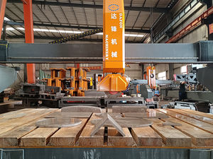 Intelligent 4 Axis Infrared <strong>Bridge</strong> <strong>Saw</strong> PLC Controlled Motor Engine Driven Heavy-Duty Frame Automatic Marble Quartz <strong>Granite</strong> Stone - Product Image 5