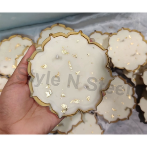 Bougie en métal florale URLI (LOT DE 3) Parfumée pour les fêtes de Noël, Pâques, anniversaire, Saint-Valentin et Diwali - Product Image 2