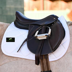 Almohadillas de Alta Calidad para Silla de Montar a Caballo, Tela de Algodón Blanca, Excelente Calidad para Montar a Caballo y Saltar - Product Image 3