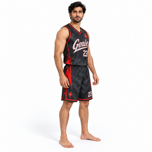 Uniforme de basket-ball durable fabriqué avec un tissu de qualité, offrant des performances fiables et des mouvements confortables tout au long du match. - Product Image 4