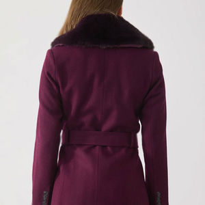 Último diseño de abrigos largos para mujer con cuello vuelto, de buena calidad y tallas personalizadas, abrigos largos tipo trench para adultos. - Product Image 5