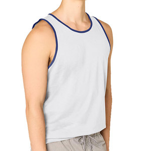 Camiseta sin Mangas Moderna para Hombre, Tejida, Transpirable, Deportiva, para Gimnasio, Deportes de Resistencia, Uso Diario, Ropa Urbana - Product Image 6