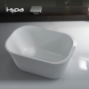 Baignoire autoportante moderne en acrylique, élégante, de style japonais, avec surface solide et drain, pour salle de bain - Product Image 1