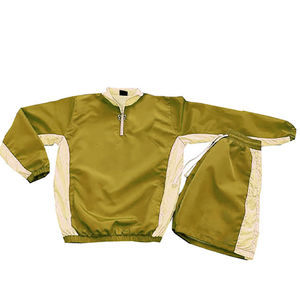 Custom Spring Plus Size Nylon Polyester Two-Piece Jacket and Shorts Suit Set Sports <b>Windbreaker</b> Tracksuit for Men - Product Image 4