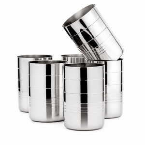 Laser Engraved Stainless Steel Glass Wholesale Designer <b>Mirror</b> Finished Metal Tumbler Cups Durable Unbreakable Water Drinkware - Product Image 5