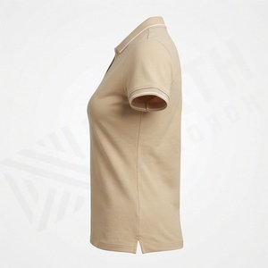 Quality Customized <b>Women</b> for <b>Polo</b> T-<b>Shirts</b> Casual Style with Your Own Logo Fashionable Apparel Summer Wear Sustainable Design - Product Image 3